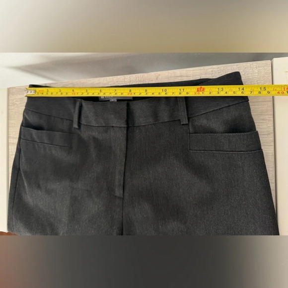 Elliott Lauren Gray Ankle Length Pants Career Office Work Size 4 - Picture 7 of 9